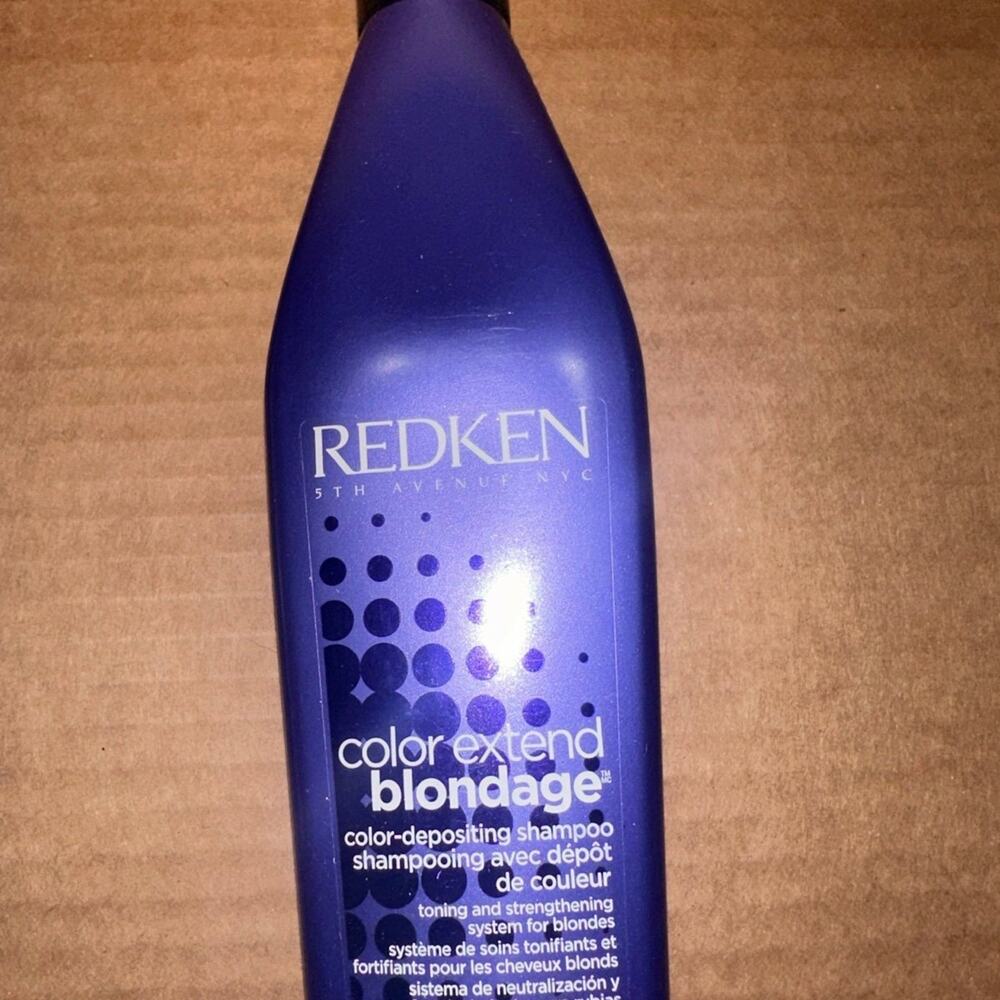 Redken Color Extend Blondage Shampoo Toning Strengthening Purple